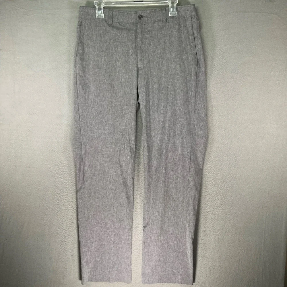 Grand Slam Gray Stretch‎ Golf Pants 34x32 Men's Performance